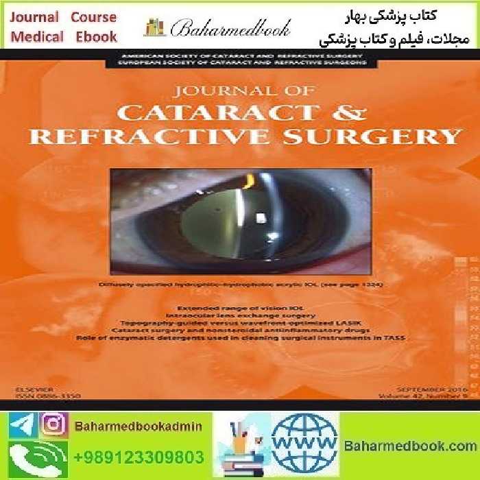 Journal of Cataract &amp; Refractive Surgery 2015-2024 Full Archives