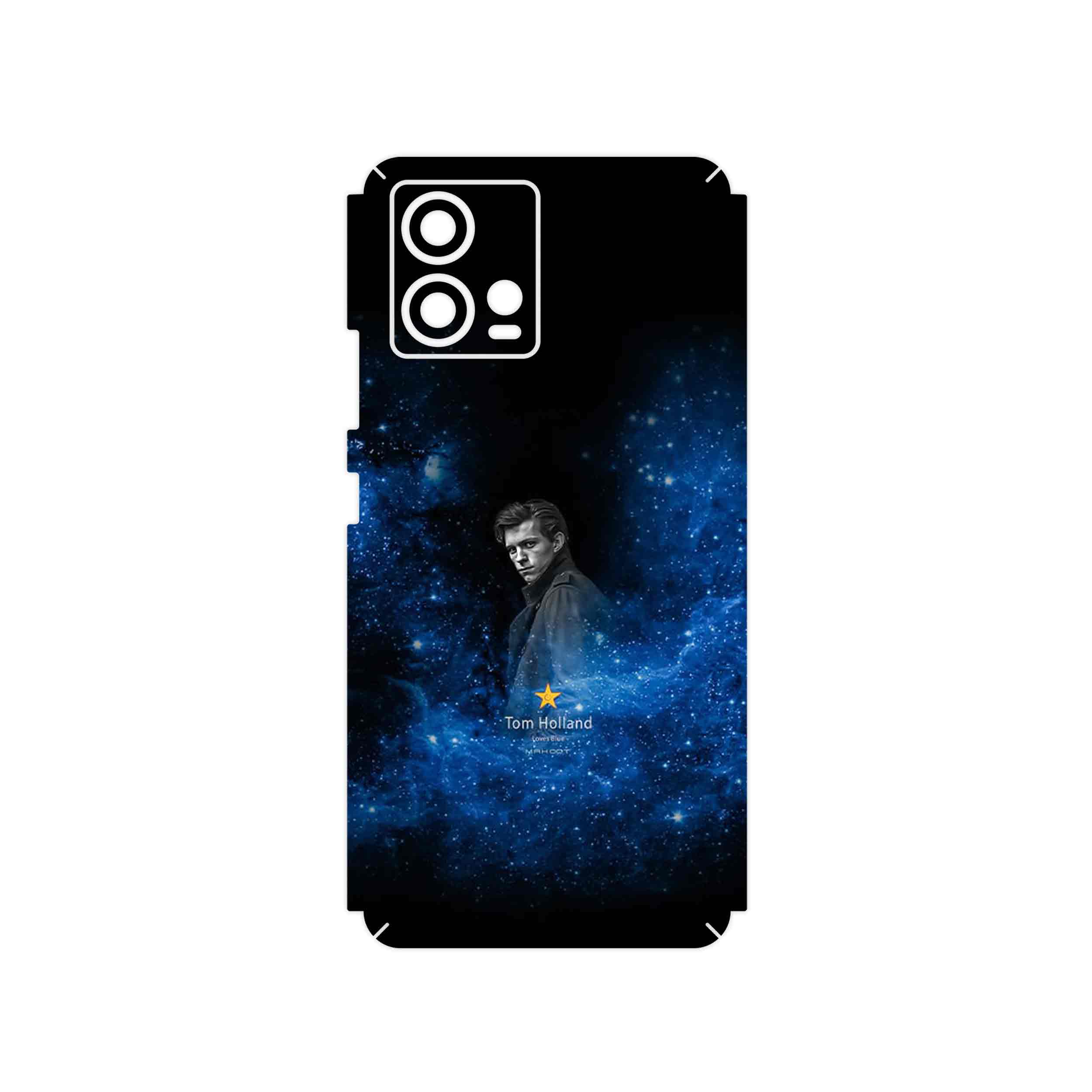 برچسب پوششی ماهوت مدل tom holland مناسب برای گوشی موبایل موتورولا Edge 30 Fusion
