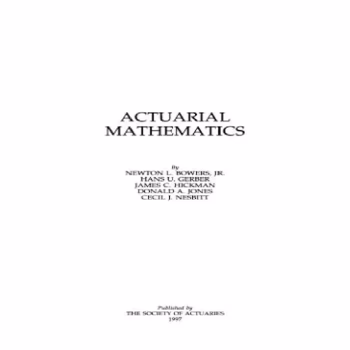 خرید و دانلود نسخه کامل کتاب Actuarial Mathematics