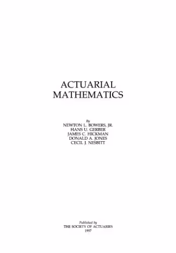 خرید و دانلود نسخه کامل کتاب Actuarial Mathematics