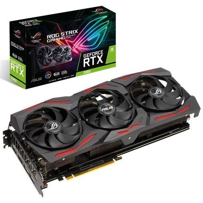 کارت گرافیک ایسوس مدل ROG-STRIX-RTX2060-6G-EVO-GAMING با حافظه 6 گیگابایت