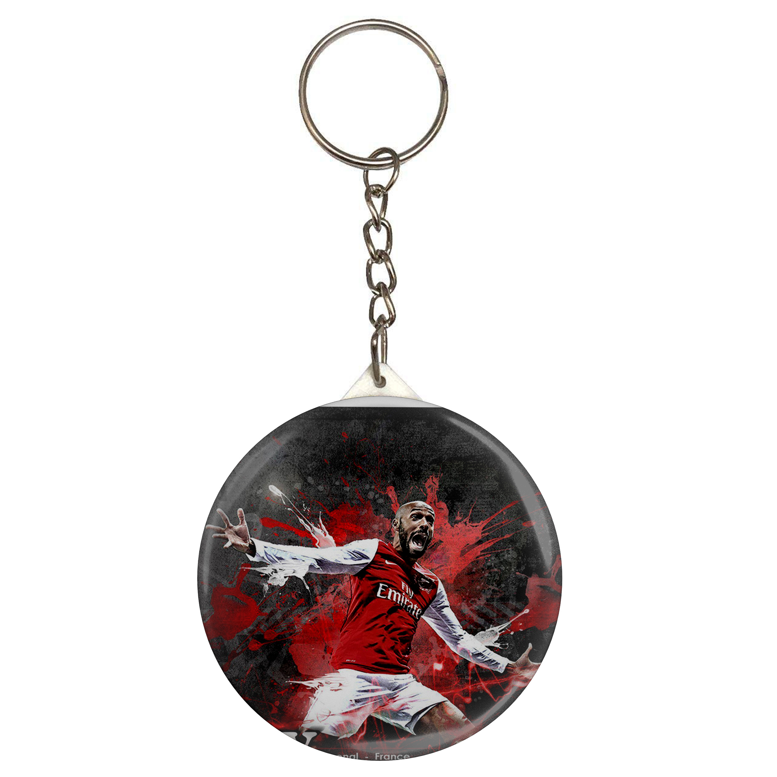 جاکلیدی طرح تیری هانری بازیکن فرانسوی آرسنال انگلیس مدل S4106 