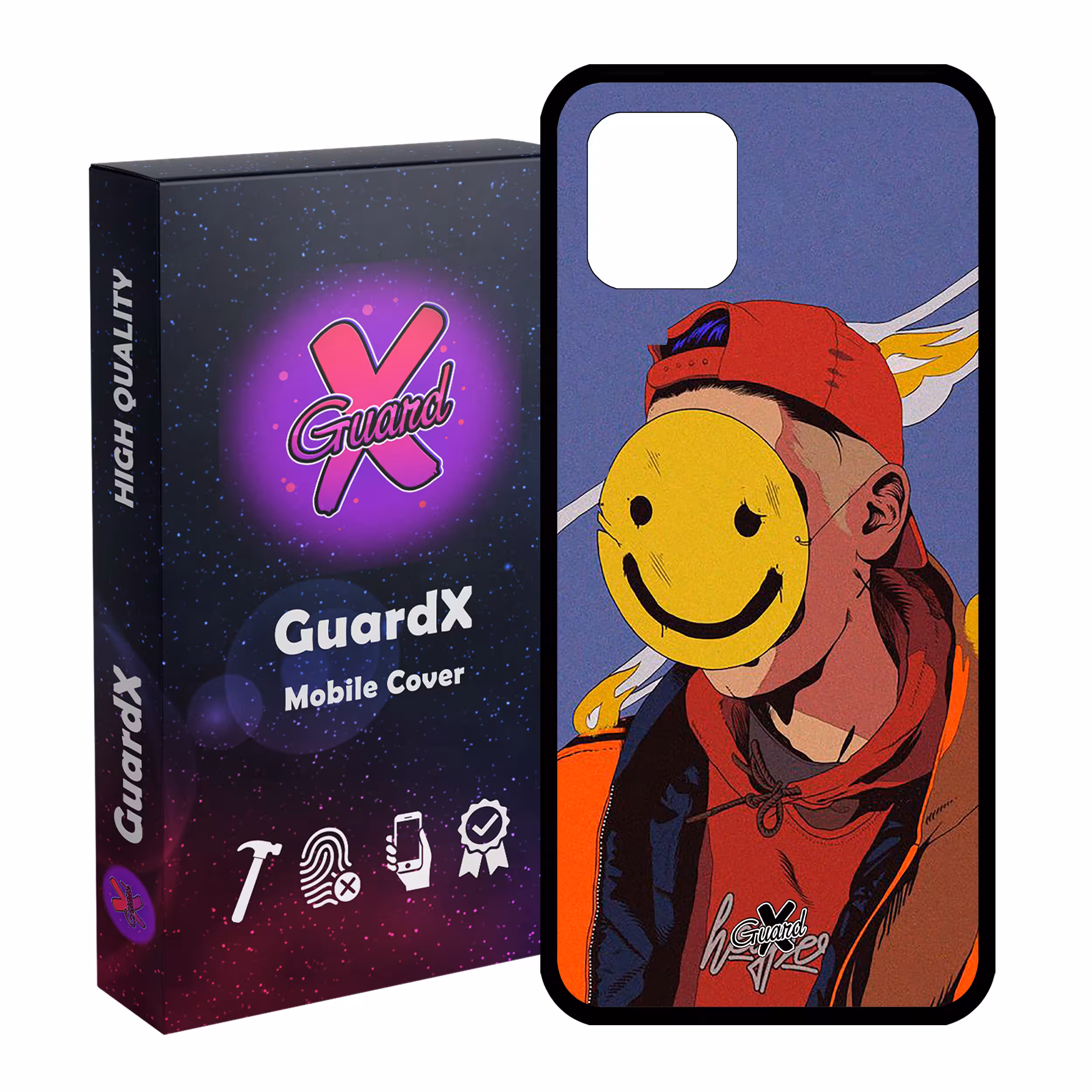 کاور گارد ایکس طرح Girl مدل Glass10342 مناسب برای گوشی موبایل سامسونگ Galaxy Note 10 Lite