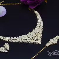 سرویس پایه جواهر نقره آکسو سری EB کد 001