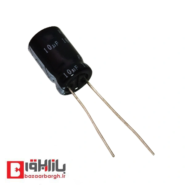 خازن الکترولیتی 10 میکرو فاراد 160 ولت