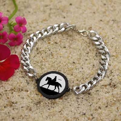 دستبند ناکسیگو مدل اسب سواری کد BZ7752