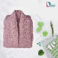 حوله تن پوش طرح الینا رنگ کالباسی