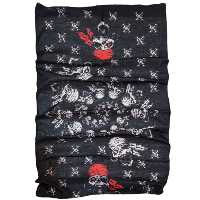 دستمال سر و گردن مدل اسکلت Rokh4