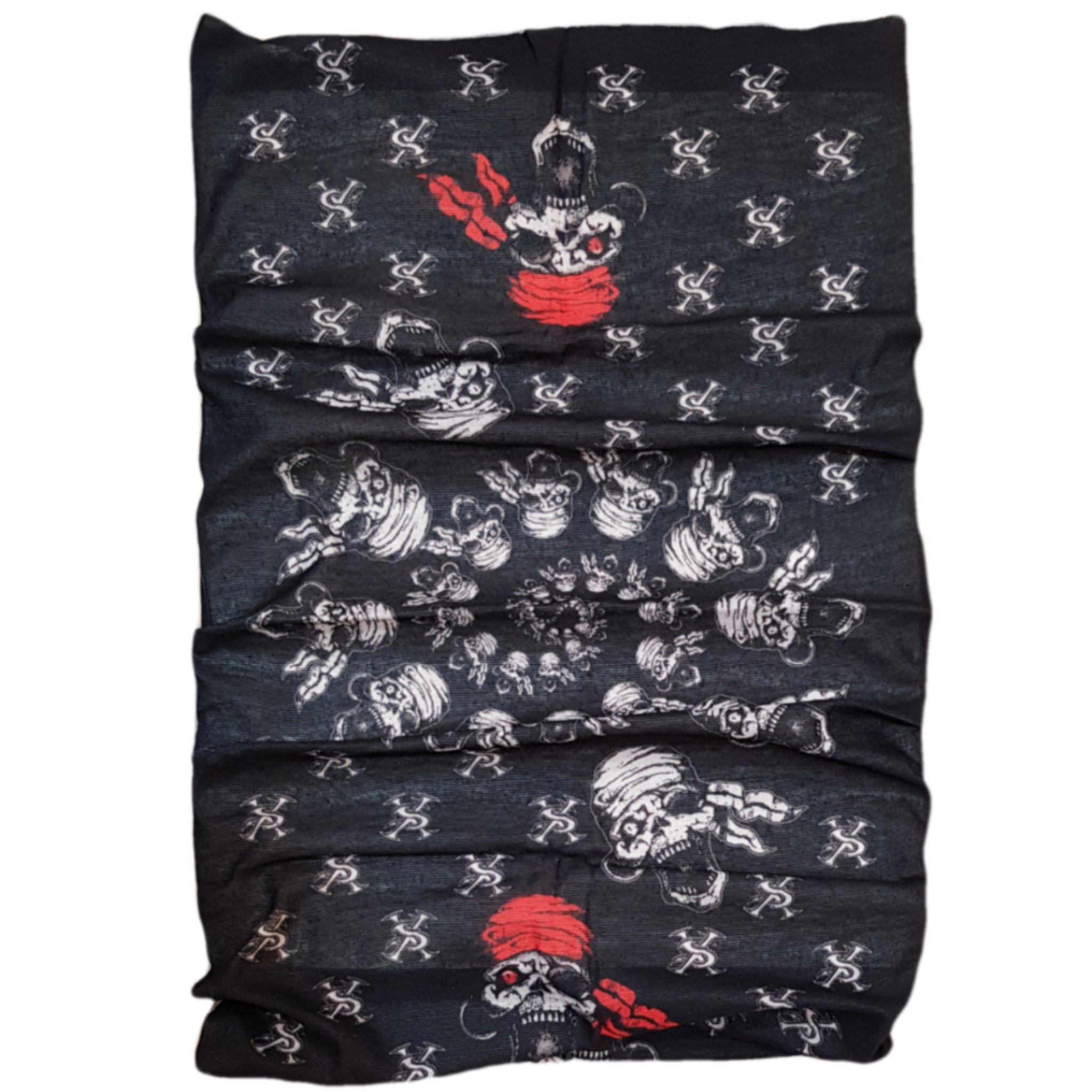 دستمال سر و گردن مدل اسکلت Rokh4