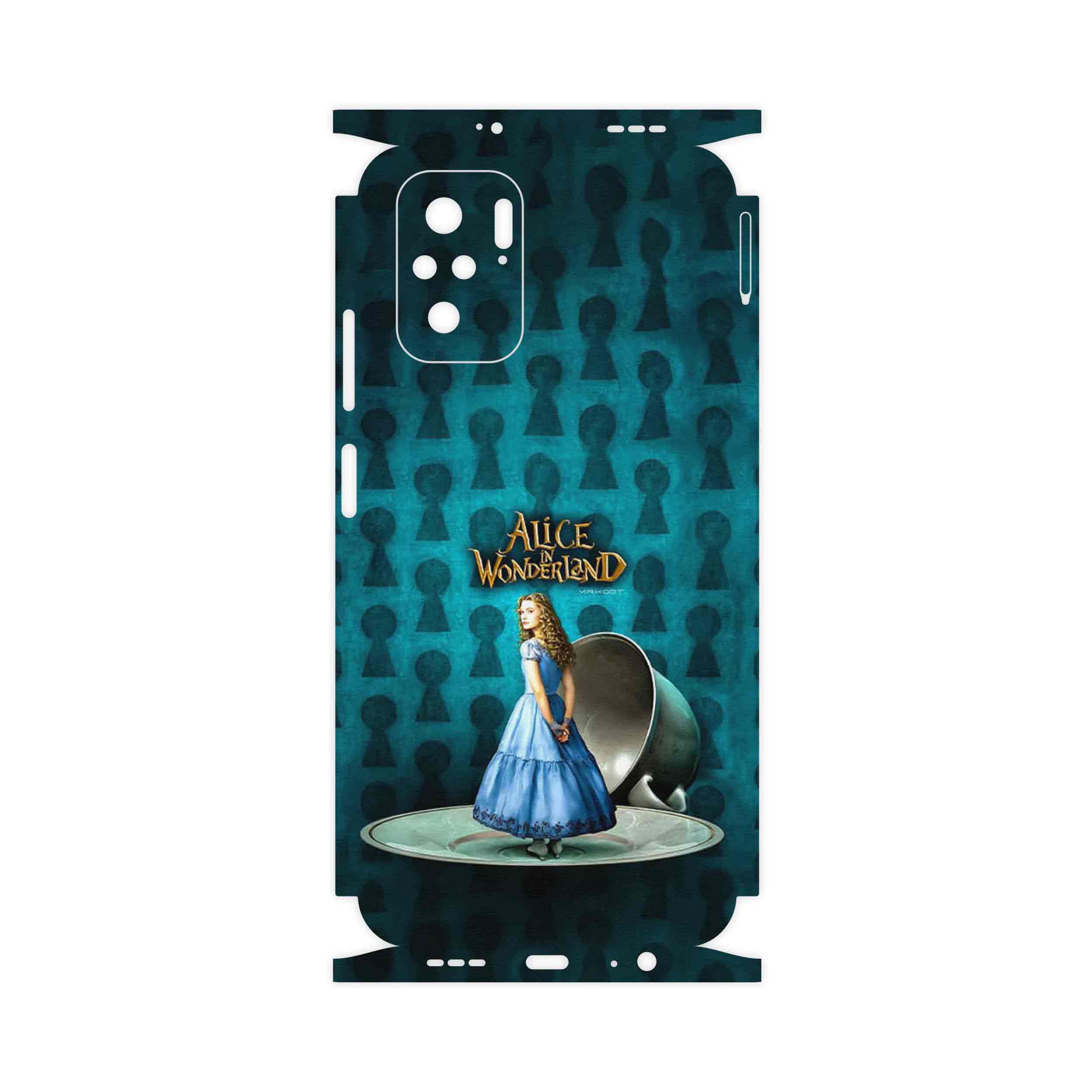 برچسب پوششی ماهوت مدل Alice in Wonderland-FullSkin مناسب برای گوشی موبایل شیائومی Poco M5s