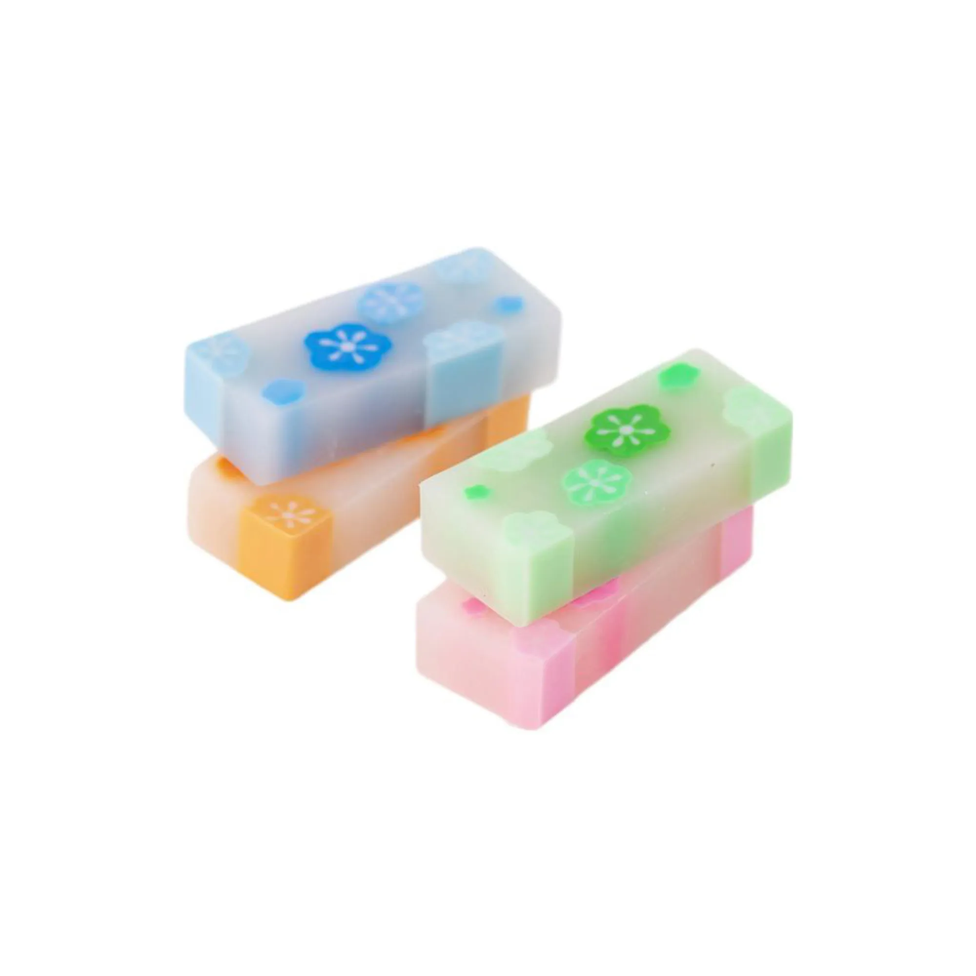 پاک کن طرح شکوفه بهاری بسته 4 عددی