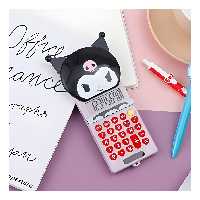 ماشین حساب کرومی کشویی مدل KM965