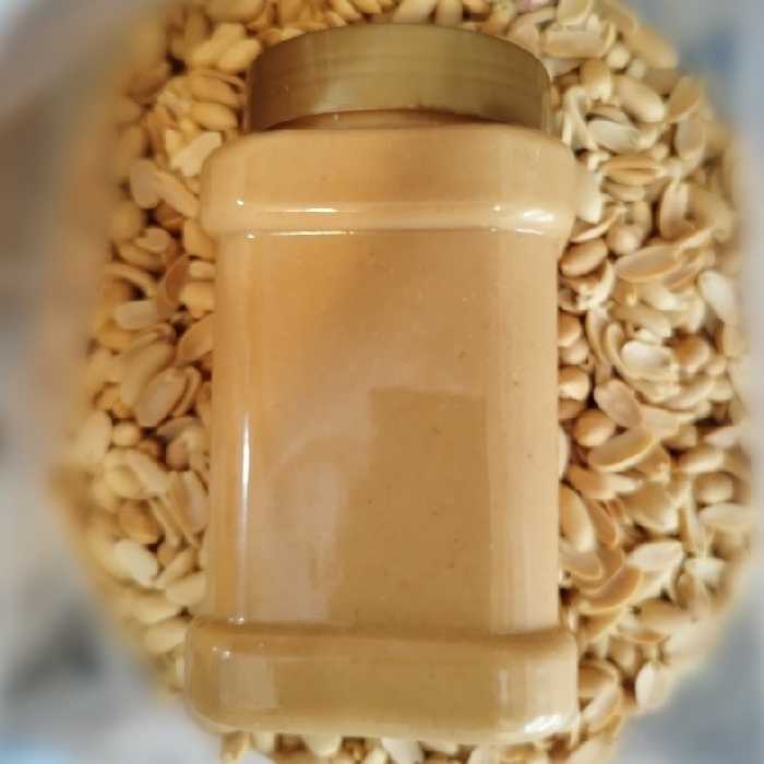 کره بادام زمینی ایرانی بدون شکر افزودنی  (1000 گرم)