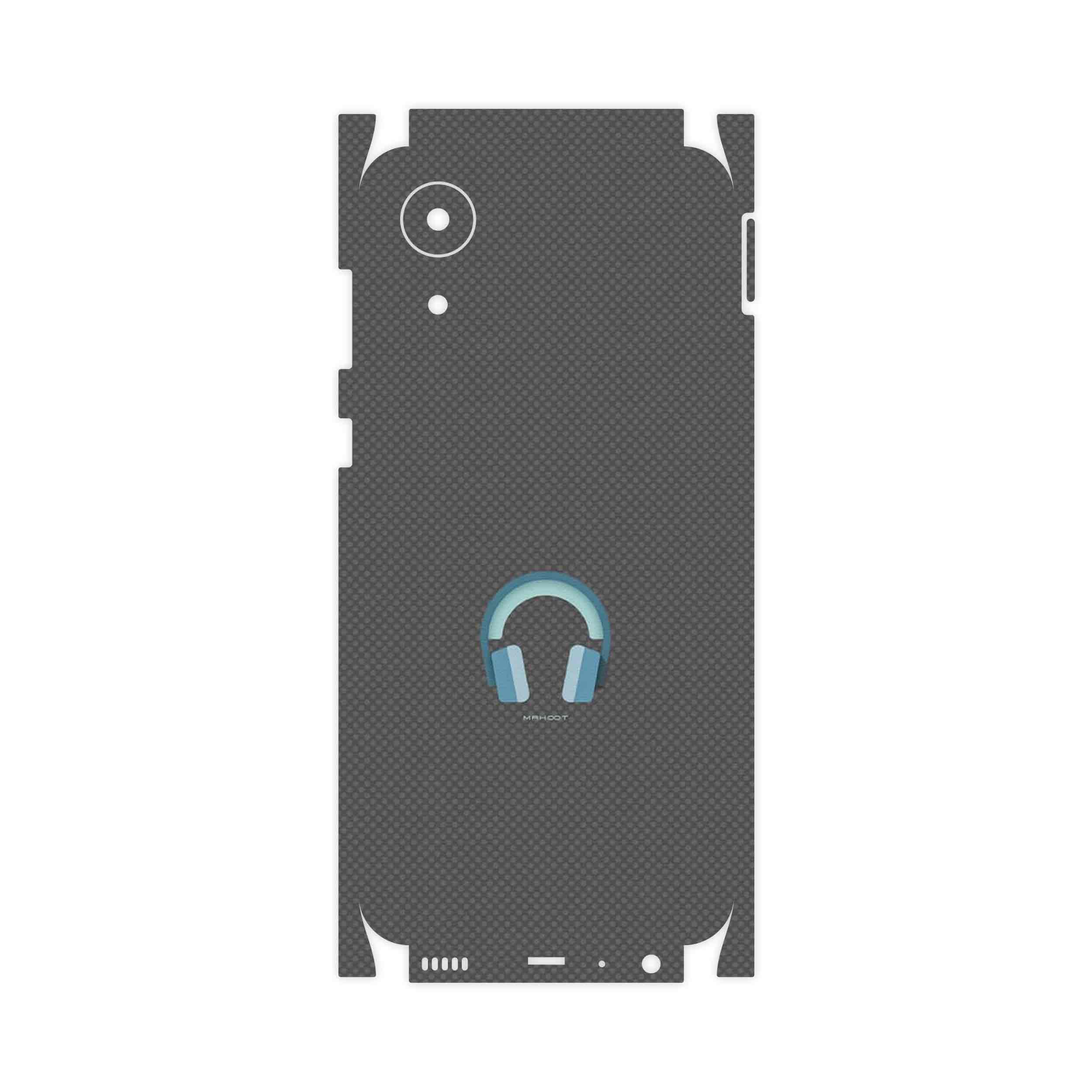 برچسب پوششی ماهوت مدل Minimal Headphone Icon-FullSkin مناسب برای گوشی موبایل سامسونگ Galaxy A03 Core