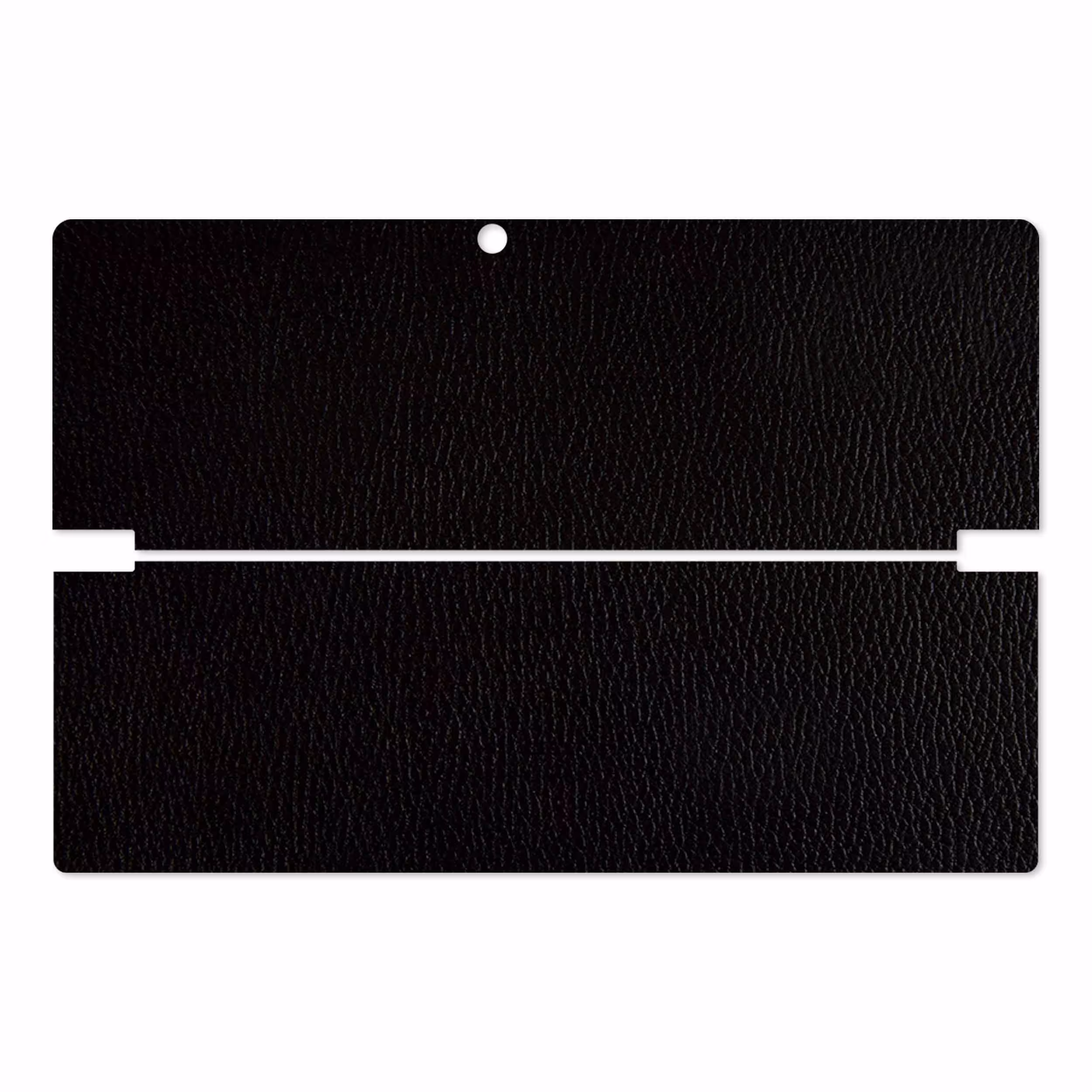 برچسب پوششی ماهوت مدل Black-Leather مناسب برای تبلت لنوو Miix 510 2016