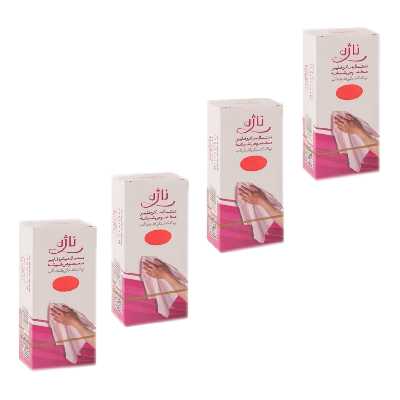 دستمال نظافت ناژه مدل شیشه کد 02 بسته 4 عددی
