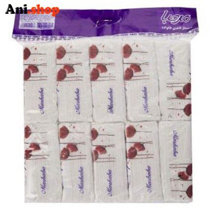 دستمال خانواده مرحبا 10 عددی کد N2