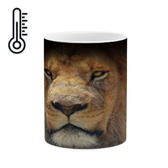 ماگ حرارتی طرح شیر مدل mgh01241