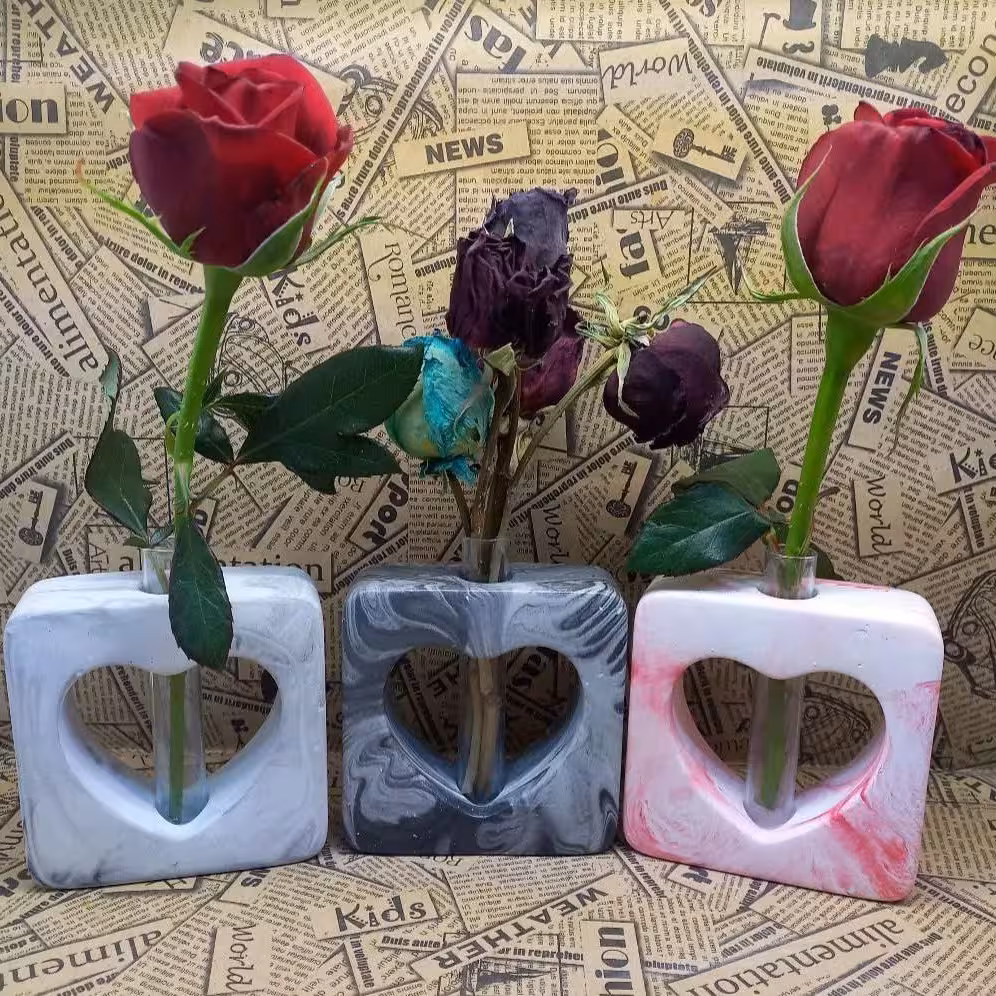 گلجای قلب در مربع 