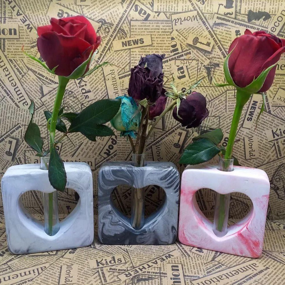 گلجای قلب در مربع