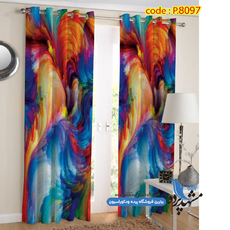پرده پانچ فانتزی طرح نقاشی کد p-8097