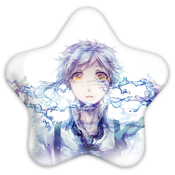 پیکسل خندالو طرح ناکاجیما اتسوشی انیمه سگ های ولگرد بانگو مدل ستاره ای کد 11763