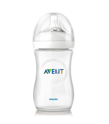 شیشه شیر طلقی 330 میل ریسپانس نچرال فیلیپس اونت Philips Avent