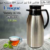 فلاسک 1.6 لیتر شیشه صورتی یونیک کد 1855