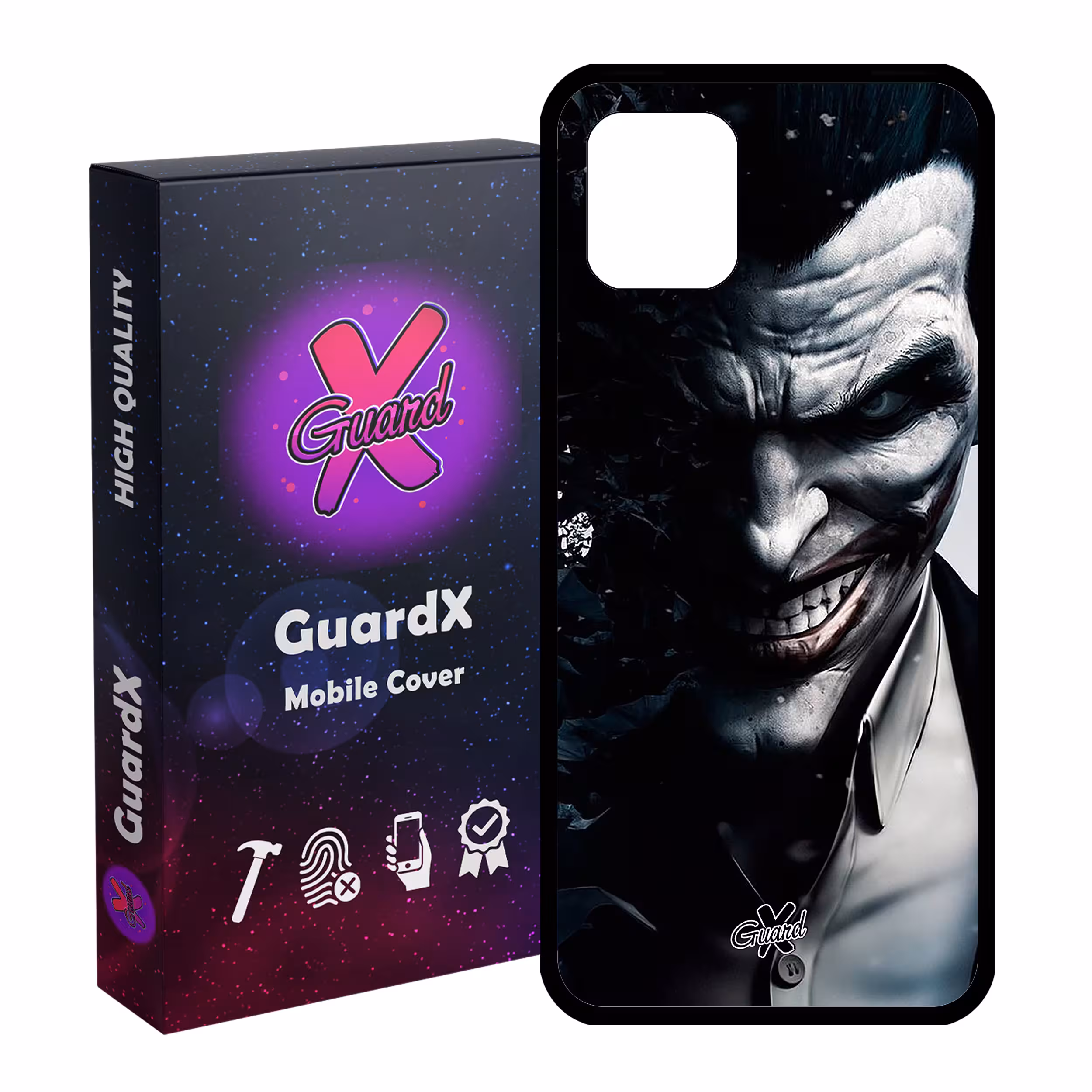 کاور گارد ایکس طرح جوکر مدل Glass10152 مناسب برای گوشی موبایل سامسونگ Galaxy Note 10 Lite
