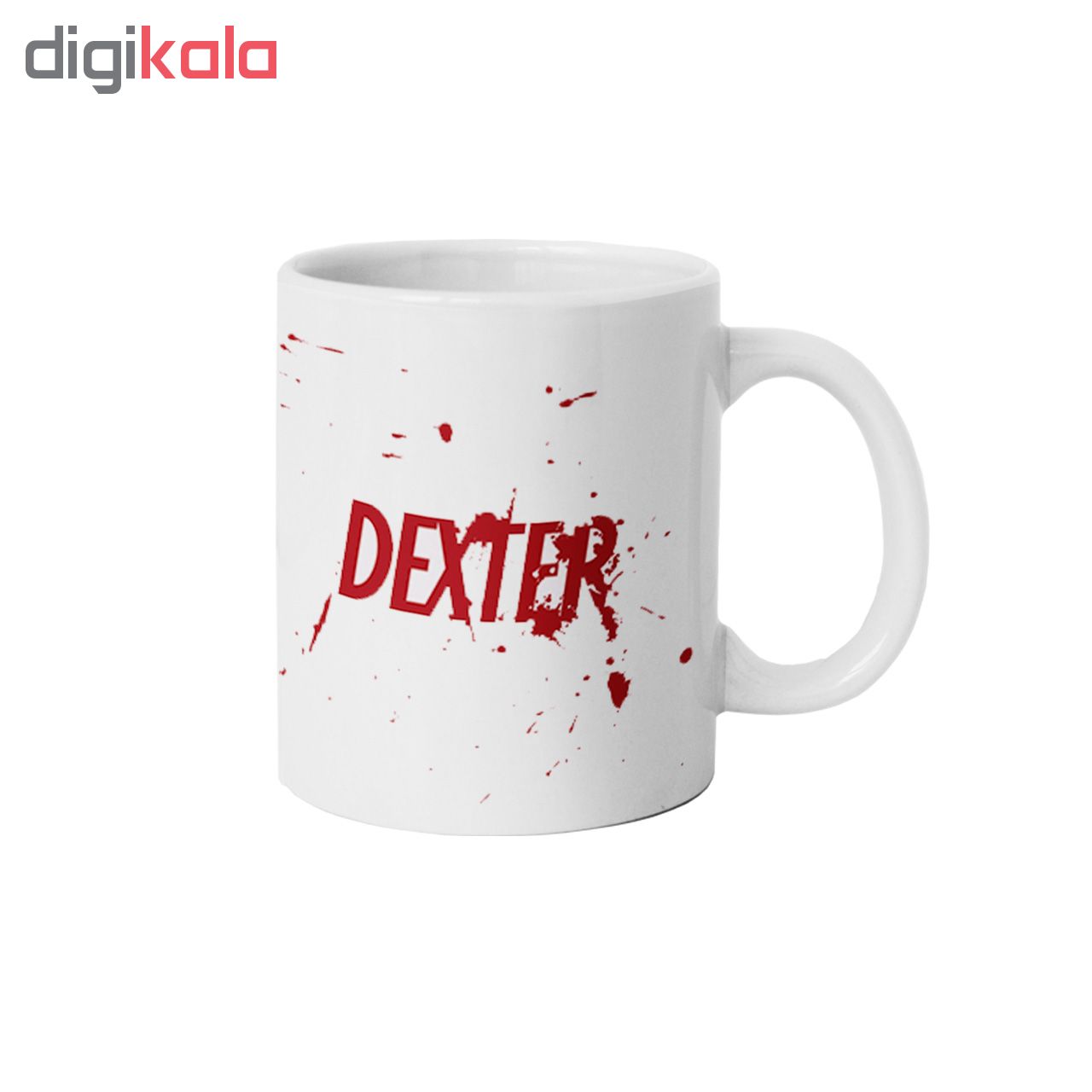 ماگ طرح دکستر مدل F252