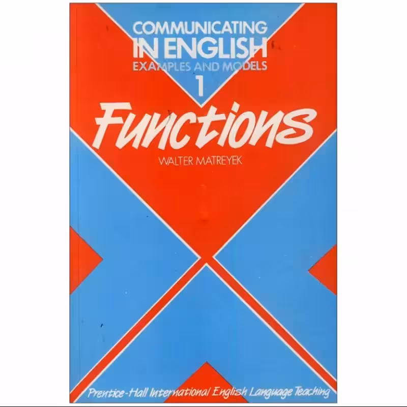 Functions Communicating in English 1 کتاب