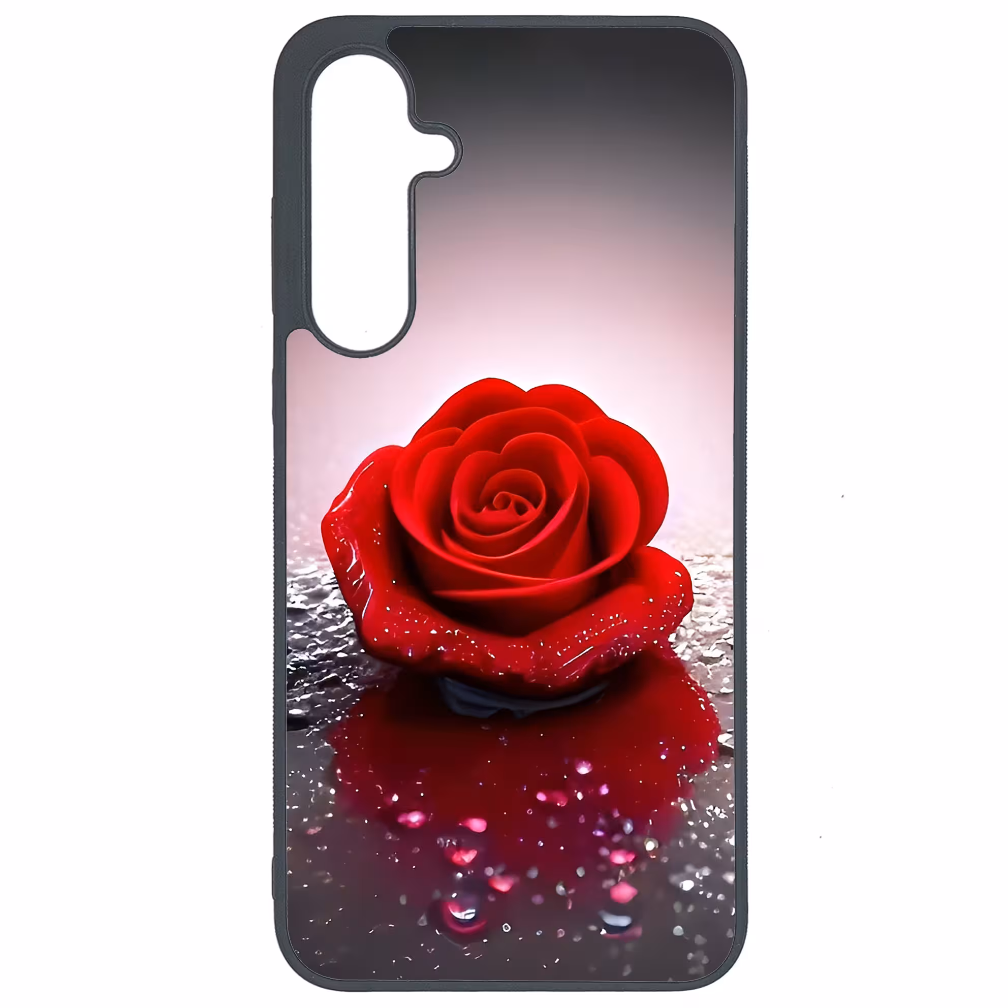 کاور طرح گل رز کد G-024 مناسب برای گوشی موبایل سامسونگ Galaxy A35 | دیجی قاب دونی