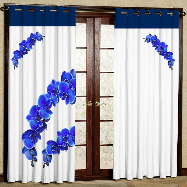 پرده مدل مخمل پانچی کد 7756 سایز 280x140 سانتی متر