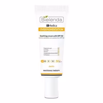 کرم ضد آفتاب و تسکین دهنده spf50 Dr Medica برند بی‌یلندا