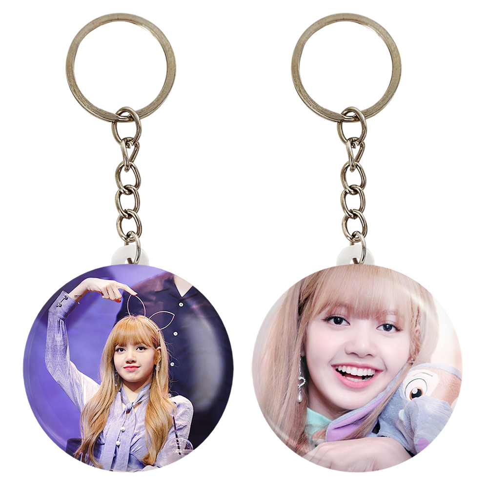 جاکلیدی خندالو مدل لیسا گروه بلک پینک کد 29772969 مجموعه 2 عددی