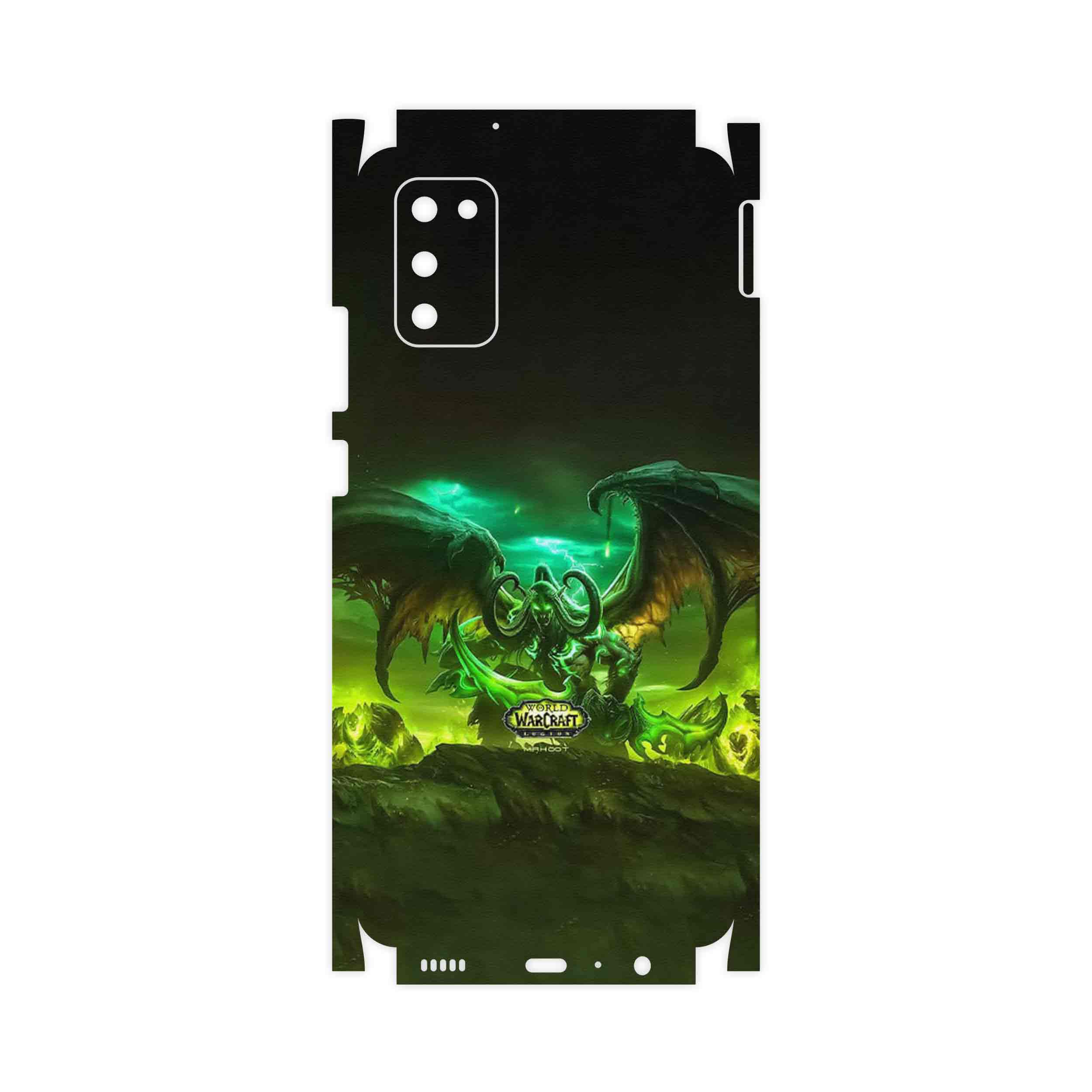 برچسب پوششی ماهوت مدل Warcraft Game Series-FullSkin مناسب برای گوشی موبایل سامسونگ Galaxy A02S