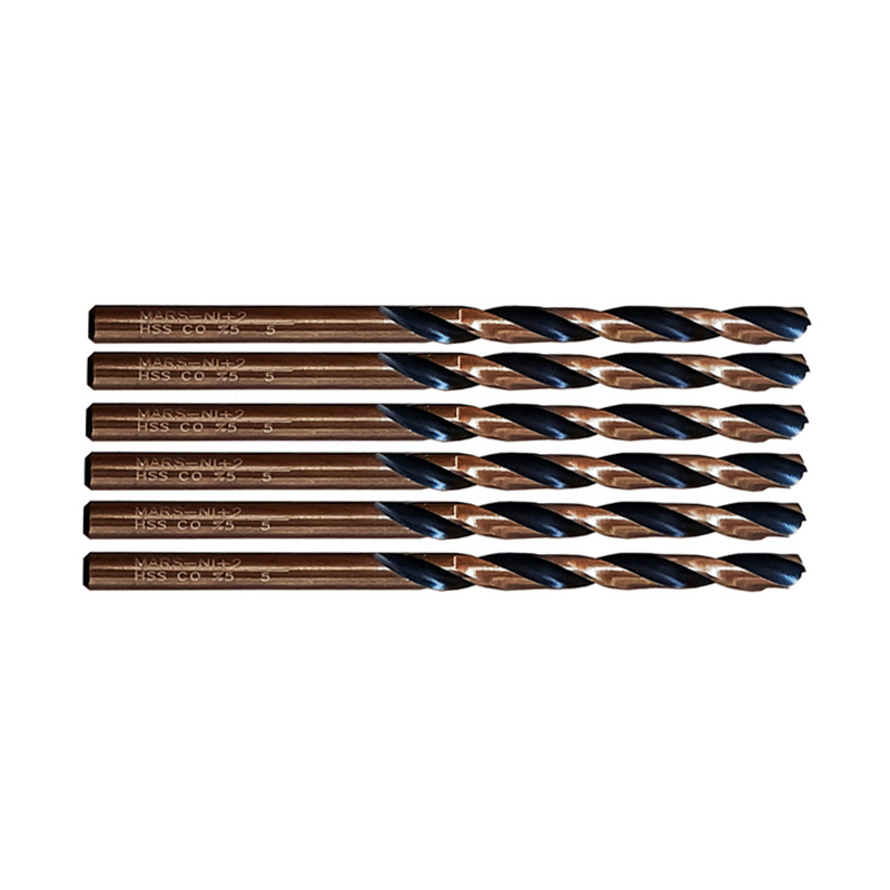 مته کبالت مارس مدل HT - 005 سایز 5 میلی متر مجموعه شش عددی