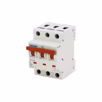 فیوز مینیاتوری سه پل 6 آمپر پارس فانال مدل C6-6K-PFN-3P