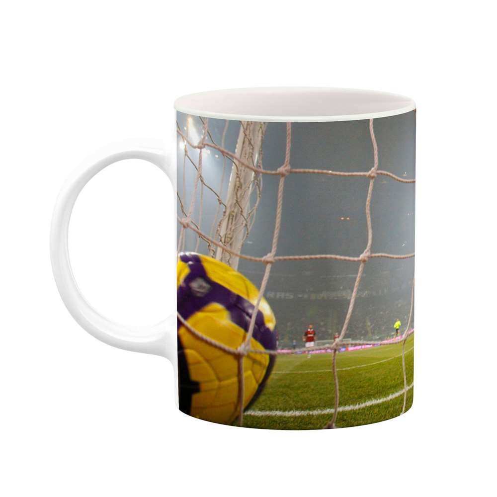 ماگ طرح توپ توی گل مدل mgs10453