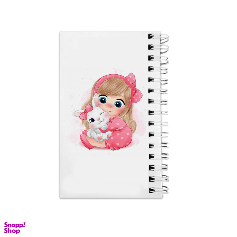 دفترچه یادداشت ۶۴ برگ مدل to do list طرح دخترانه فانتزی کد 4623068