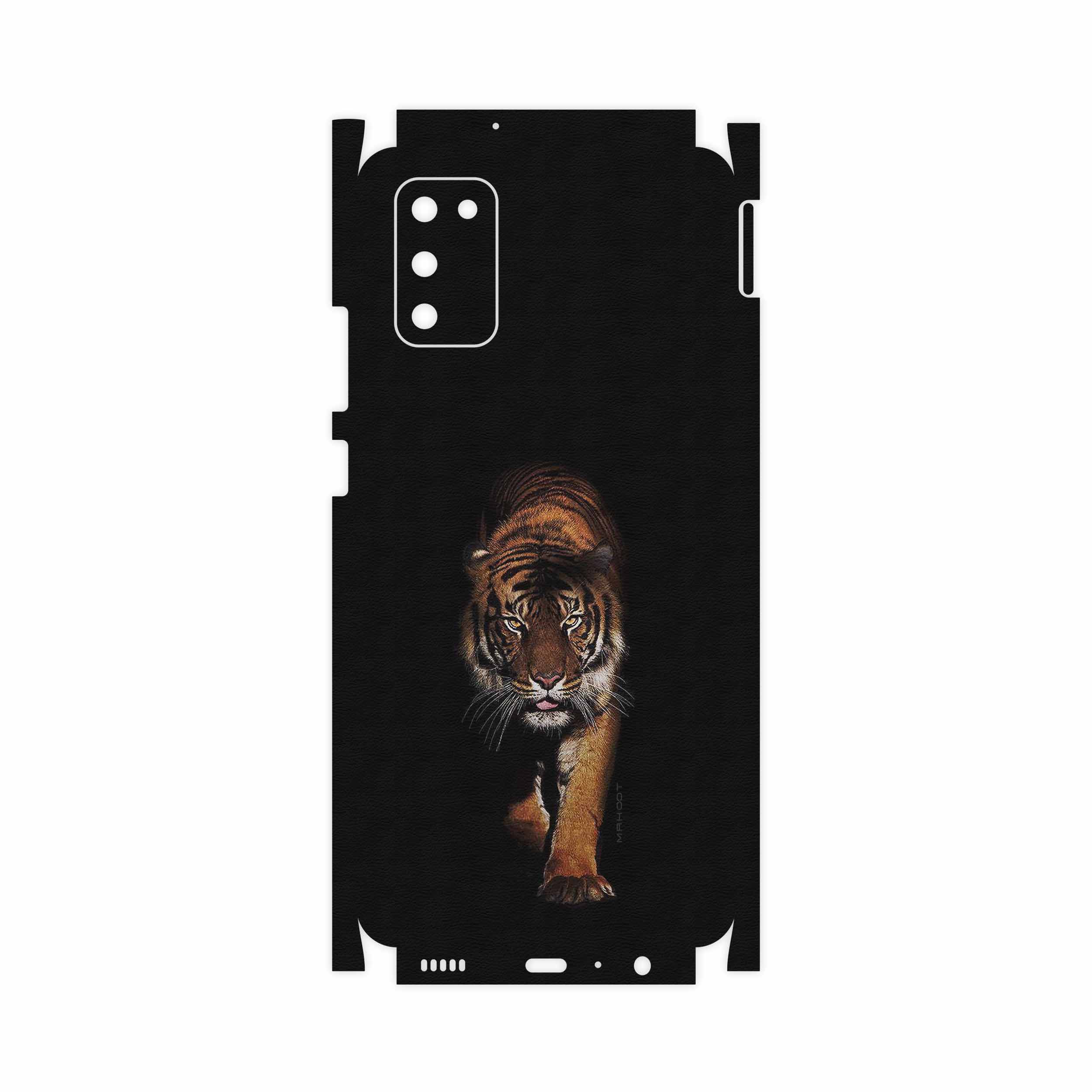 برچسب پوششی ماهوت مدل Wild Tiger-FullSkin مناسب برای گوشی موبایل سامسونگ Galaxy A02S