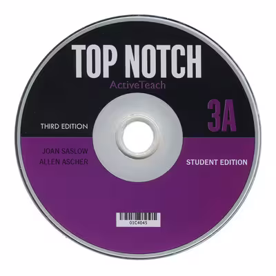 کتاب Top Notch 3A نوشته Joan Saslow and Allen Ascher انتشارات Pearson
