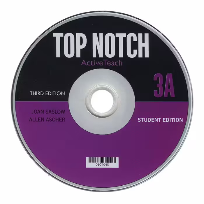 کتاب Top Notch 3A نوشته Joan Saslow and Allen Ascher انتشارات Pearson