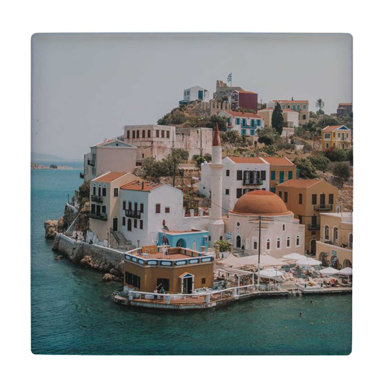 کاشی طرح جزیره مدیترانه ای کد wk4079