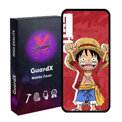 کاور گارد ایکس طرح One Piece Luffy Anime مدل Glass10470 مناسب برای گوشی موبایل آنر 9X/9X Pro/Y9S/P SMART Pro 2019