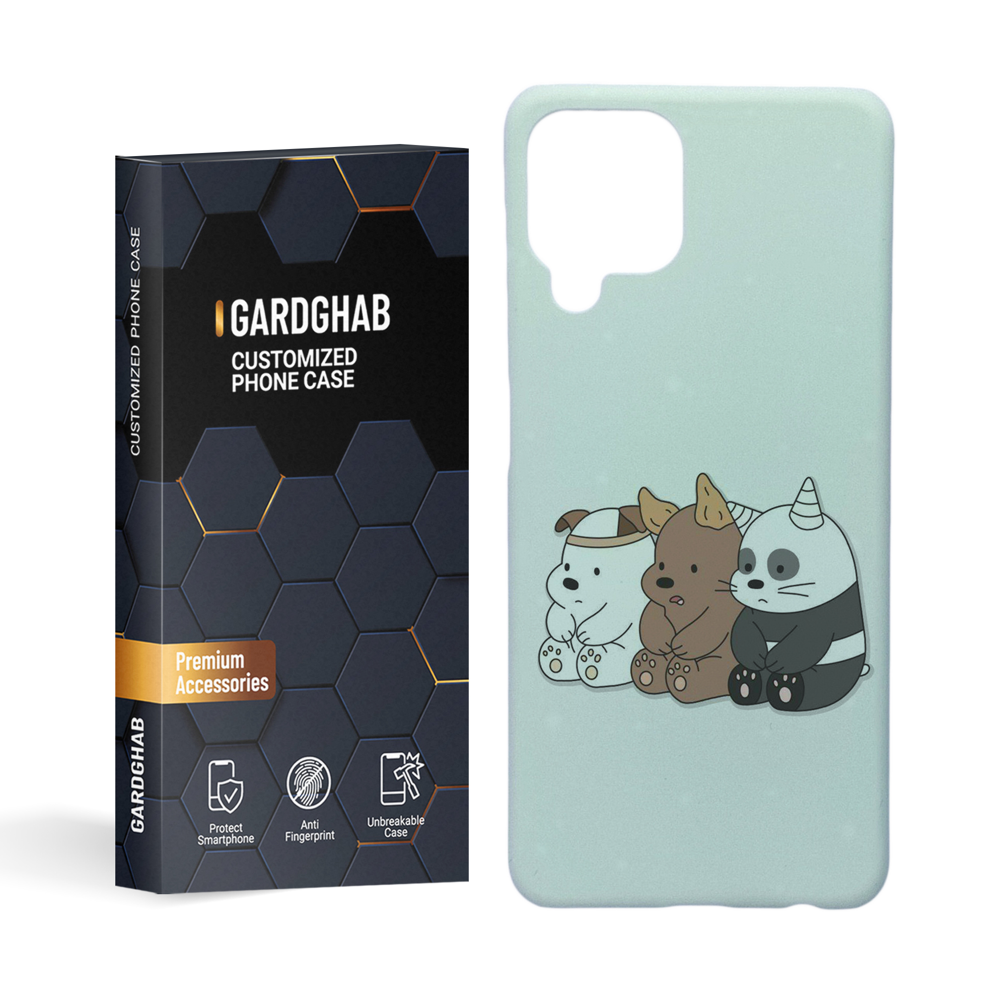  کاور گارد قاب مدل فانتزی مناسب برای گوشی موبایل سامسونگ galaxy a22 4g