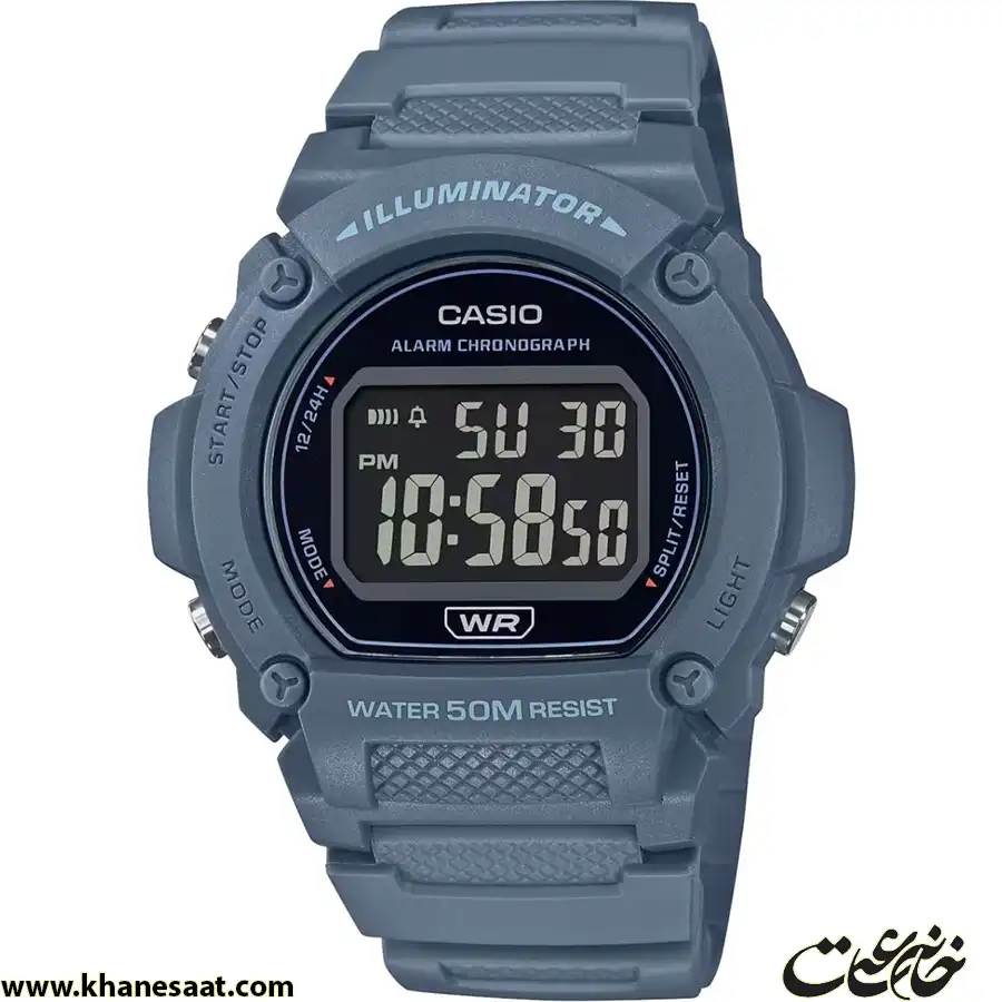 ساعت مچی مردانه کاسیو مدل W-219HC-2BVDF