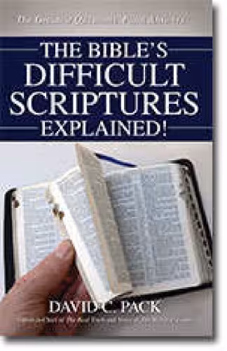 خرید و دانلود نسخه کامل کتاب THE BIBLE’S DIFFICULT SCRIPTURES EXPLAINED!