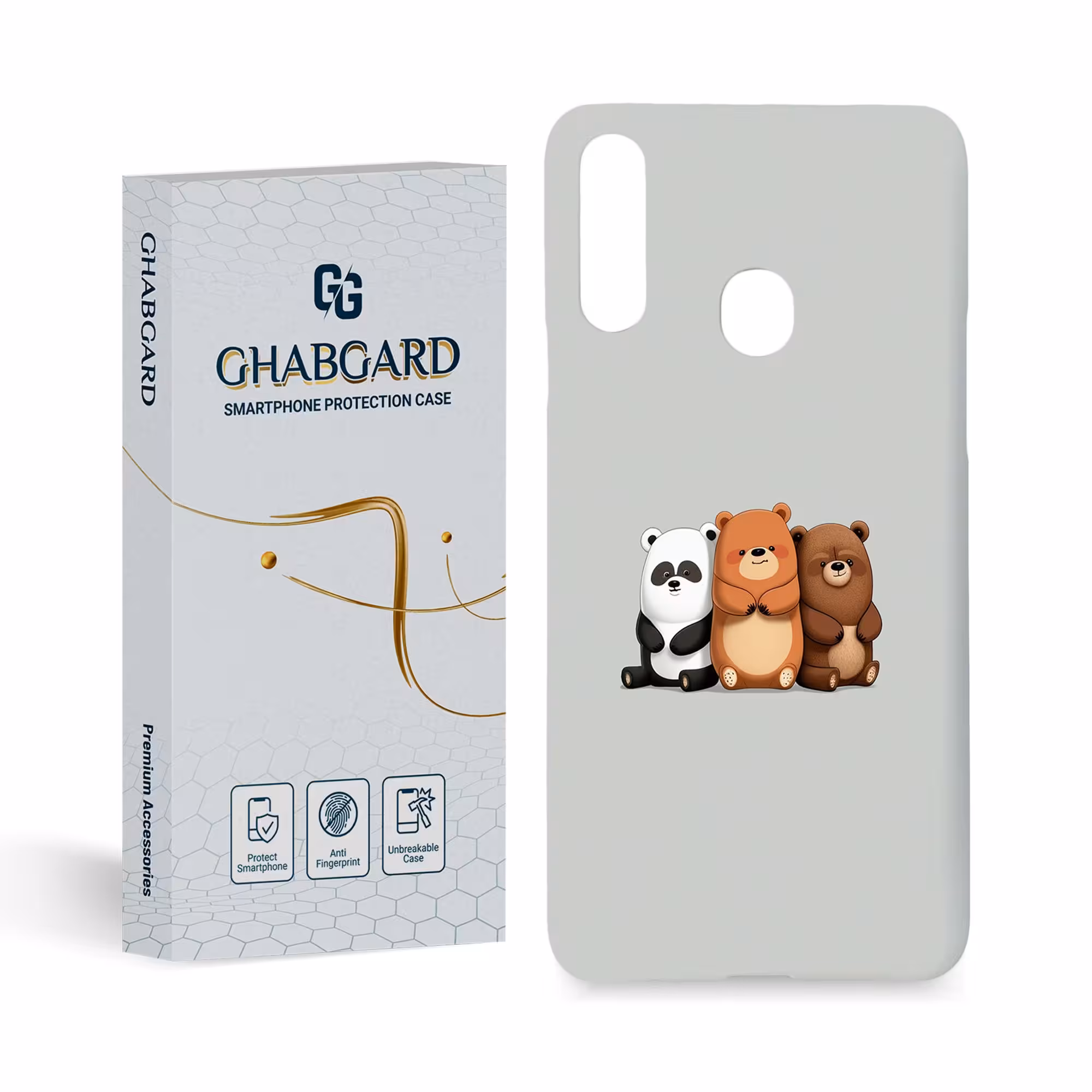 گارد قاب کاور فانتزی مدل g5108 مناسب برای گوشی موبایل سامسونگ a20s