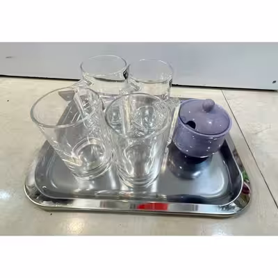 سینی نگار مدل استیل کد SM29
